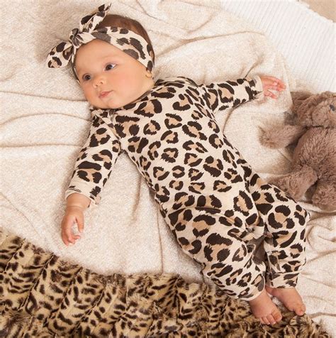 leopard print baby clothes|leopard baby outfits.